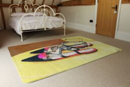 Benjamin Tate Design Pionty Shoes Rug in Natural - Size: Large - thumbnail 3