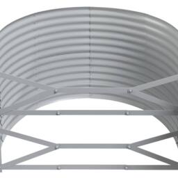 Berkfield Home Garden Raised Bed Powder-coated Steel 175x100x68 cm Green - Size: 175 x 100 x 68 cm - thumbnail 5
