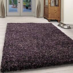 Bravich LTD Blended Shaggy Rug - Enjoy in Lilac - Size: 60 cm x 110 cm - thumbnail 1