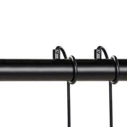 Wyld and Coco Oak and Iron 4-Light Pendant Lamp Dark Brown Wood Shades - thumbnail 6
