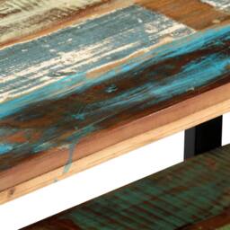 Berkfield Home TV Cabinet 130x40x40 cm Solid Reclaimed Wood - Size: 130 x 40 x 40 cm - thumbnail 5
