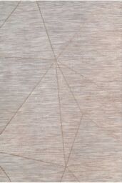 Kukoon Grey Abstract Outdoor, Garden & Patio Area Rug in Beige - Size: 120 cm x 170 cm - thumbnail 1
