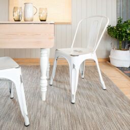 Kukoon Grey Abstract Outdoor, Garden & Patio Area Rug in Beige - Size: 120 cm x 170 cm - thumbnail 3