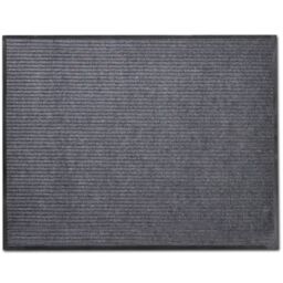 Berkfield Home PVC Door Mats 2 pcs Grey 90x60 cm - thumbnail 3