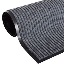 Berkfield Home PVC Door Mats 2 pcs Grey 90x60 cm - thumbnail 6