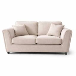 Furnishings For Less UK Ascot 3 + 2 Seater Sofa Set Chenille Fabric Beige - thumbnail 4