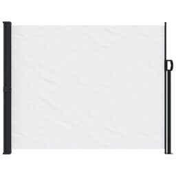 Berkfield Home Retractable Side Awning White 170x300 cm - thumbnail 3