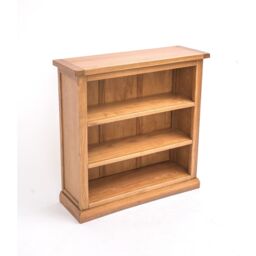 Cabinet Bits Bookcase with plinth 90x90x30cm in Light Brown - Size: 90 x 90 x 30 cm - thumbnail 3