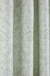 Curtina 'Marple' Woven Jacquard Thermal Pair of Eyelet Curtains in Light Green - Size: 229 cm width x 183 cm drop - thumbnail 3