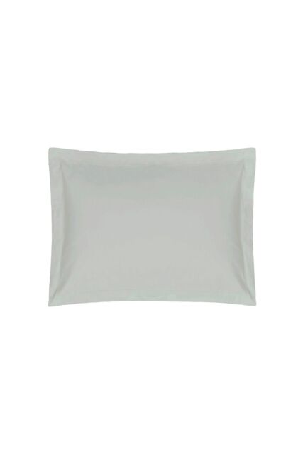Belledorm Egyptian Cotton 400 Thread Count Oxford Pillowcase in Light Grey - image 1