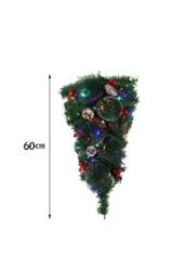 Christmas Teardrop Swag with Lights in Green - thumbnail 6