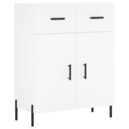Berkfield Home Highboard White 69.5x34x180 cm Engineered Wood - thumbnail 7