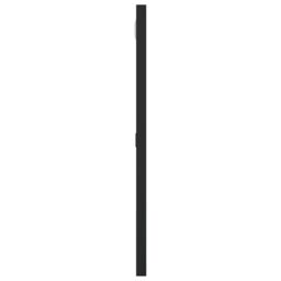 Berkfield Home Wall Mirror Black 40x40 cm Square Iron - thumbnail 4