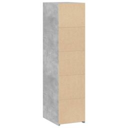 Berkfield Home Highboard Concrete Grey 30x41x124 cm Engineered Wood - Size: 30 x 41 x 124 cm - thumbnail 6