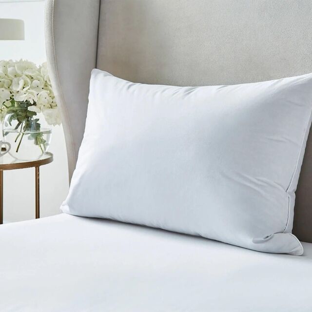 Premium European Goose Down Pillow Medium by Debenhams
