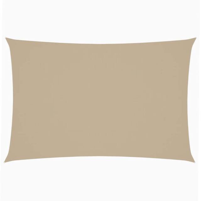 Berkfield Home Sunshade Sail Oxford Fabric Rectangular 2x4 m Beige - image 1