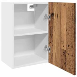 Berkfield Home Hanging Cabinet Lyon Old Wood 40x31x60 cm Engineered Wood in Brown - Size: 40 x 31 x 60 cm - thumbnail 5