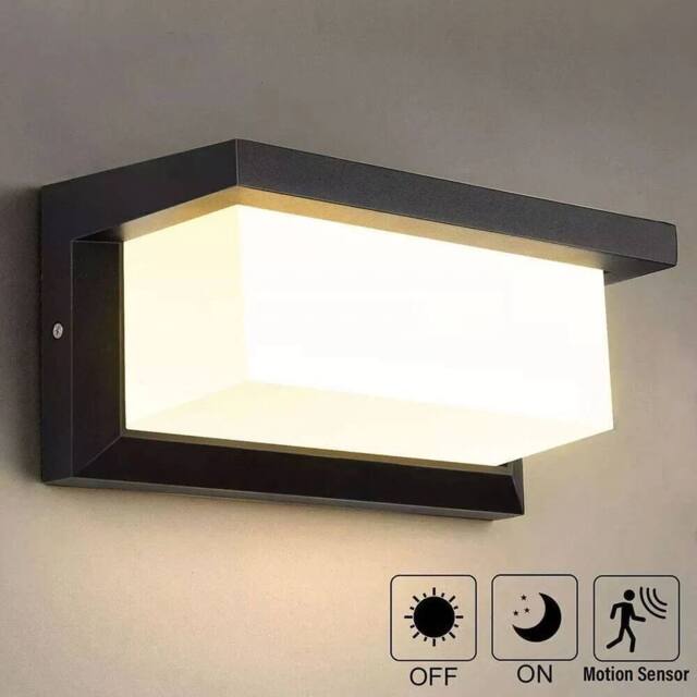 EONLION Warm White Light LED PIR Motion Sensor Wall Light - image 1