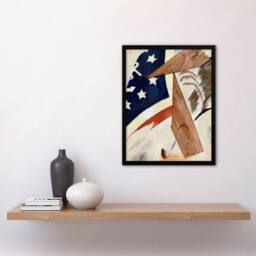 Artery8 Portrait of Ralph Dusenberry Arthur Dove Framed Wall Art Print - Size: A4 - thumbnail 4