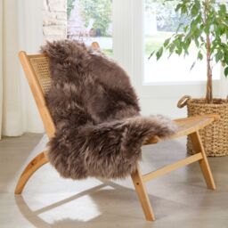 Native Natural Taupe Sheepskin Rug XXL - Size: 60 cm x 120 cm - thumbnail 2