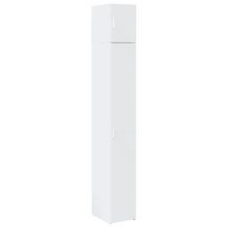 Berkfield Home Slim Storage Cabinet White 30x42.5x225 cm Engineered Wood - thumbnail 2
