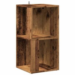 Berkfield Home Corner Cabinet Old Wood 33x33x67 cm Engineered Wood in Brown - Size: 33 x 33 x 67 cm - thumbnail 2