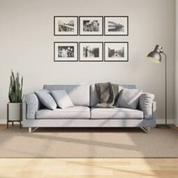 Berkfield Home Rug HUARTE Short Pile Soft & Washable Sand 160x230 cm in Light Sand - Size: Medium - thumbnail 2