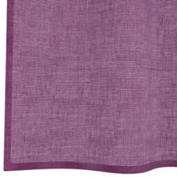 Berkfield Home Voile Curtains with Grommets 2 pcs Purple 140x260 cm - thumbnail 6