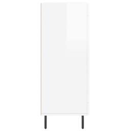 Berkfield Home Sideboard High Gloss White 69.5x34x90 cm Engineered Wood - thumbnail 7