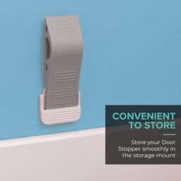 LIVIVO Door Wedge Stopper (Set of 3) in Grey - thumbnail 3