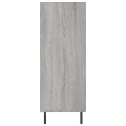 Berkfield Home Shelf Cabinet Grey Sonoma 69.5x32.5x90 cm Engineered Wood - thumbnail 5