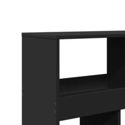 Berkfield Home Bookcase Black 100x33x187.5 cm Engineered Wood - thumbnail 7