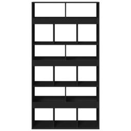 Berkfield Home Bookcase Black 100x33x187.5 cm Engineered Wood - thumbnail 4