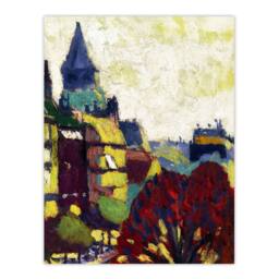 Artery8 Henry Lyman Sayen St Germain Des Pres Abbey Framed Art Picture Print - Size: A4 - thumbnail 3