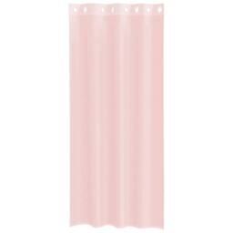 Berkfield Home Voile Curtains with Grommets 2 pcs Light Pink 140x245 cm - thumbnail 4