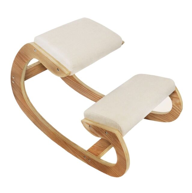 Monstershop Ergonomic Kneeling Chair in Beige - image 1