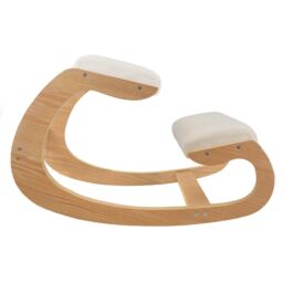 Monstershop Ergonomic Kneeling Chair in Beige - thumbnail 3