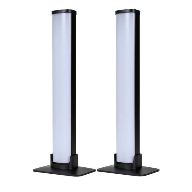 Emitto 2x RGB LED Light Bar Ambient Lamp Color Changing Music TV Backlight in Black - image 1