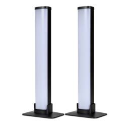 Emitto 2x RGB LED Light Bar Ambient Lamp Color Changing Music TV Backlight in Black - thumbnail 1