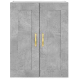 Berkfield Home Highboard Concrete Grey 69.5x34x180 cm Engineered Wood - thumbnail 6