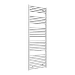 Bathroom Kingdom Diva White Straight Heated Towel Rail 1800x600