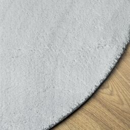 "Berkfield Home Rug ""HUARTE"" Short Pile Soft & Washable Grey 120x170 cm - Size: Medium" - thumbnail 4