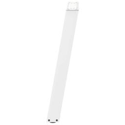 Berkfield Home vidXL Dining Table Legs U-Shaped 2 pcs White 60x(72-73) cm Steel - thumbnail 6