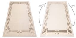 RugsX Allure Rug in Beige - Size: 140 cm x 190 cm - thumbnail 3