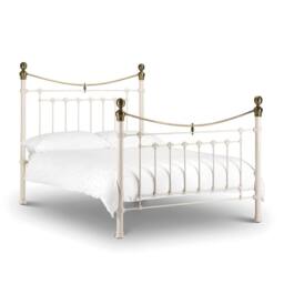 Cheshire Galaxy Bed - Stone White - King (150cm) - thumbnail 1