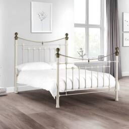 Cheshire Galaxy Bed - Stone White - King (150cm) - thumbnail 2