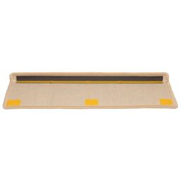 Berkfield Home Carpet Stair Treads 15 pcs 65x21x4 cm Brown - Size: Medium - thumbnail 5