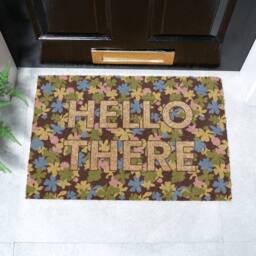 Artsy Mats Hello There Spring Doormat (60 x 40cm) - Size: 40 cm x 60 cm - thumbnail 1