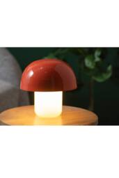 PRESENT TIME Leitmotiv Table Lamp Nuevo Mini Mushroom - Bright Orange - thumbnail 3
