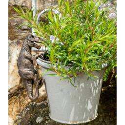 Jardinopia Tyranasaurus Rex Plant Pot Hanger in Bronze - thumbnail 2